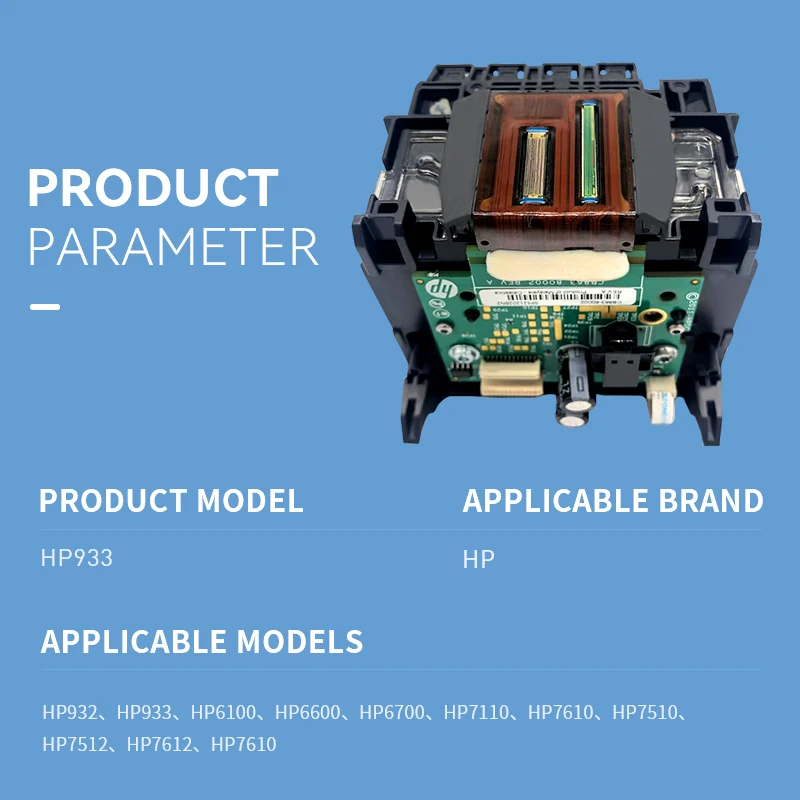 Printhead HP933 Printer Head Print Head for HP HP932 HP6100 HP6600 HP6700 HP7110 HP7610 HP7510 HP7512 HP7612 Printer Part
