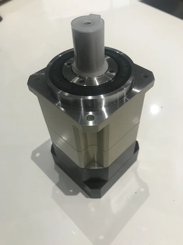 high Precision Helical gear planetary reducer gearbox  ratio 15:1 to 100:1 for 86mm NEMA34 stepper motor input shaft 14mm