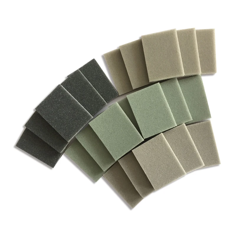 5Pcs Car Polishing Sanding Sponge Pad Bodywork Sandpaper Foam Sanding Block Wet Dry Abrasive Tool Sanding Discs Car painting