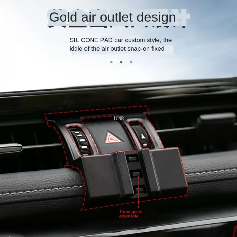 For Toyota RAV4 2019 2020 XA50 Special Buckle Mobile Phone Bracket Accessories