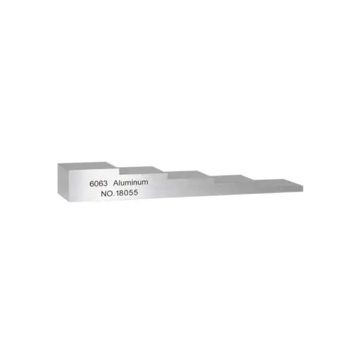5 Stap 6063 Aluminium Kalibratie Blok & Test Blok & Ut Blok Met Stap Dikte 2.5-5-7.5-10-12.5mm Voor Dikte meten