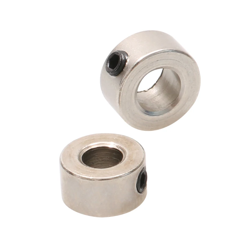 10PCS Inner Dia 2.1/3.1/4.1/5.1mm Metal Landing Gear Stopper Wheel Lock Collar Shaft Lock Bushing Fastener for RC Electric Boat