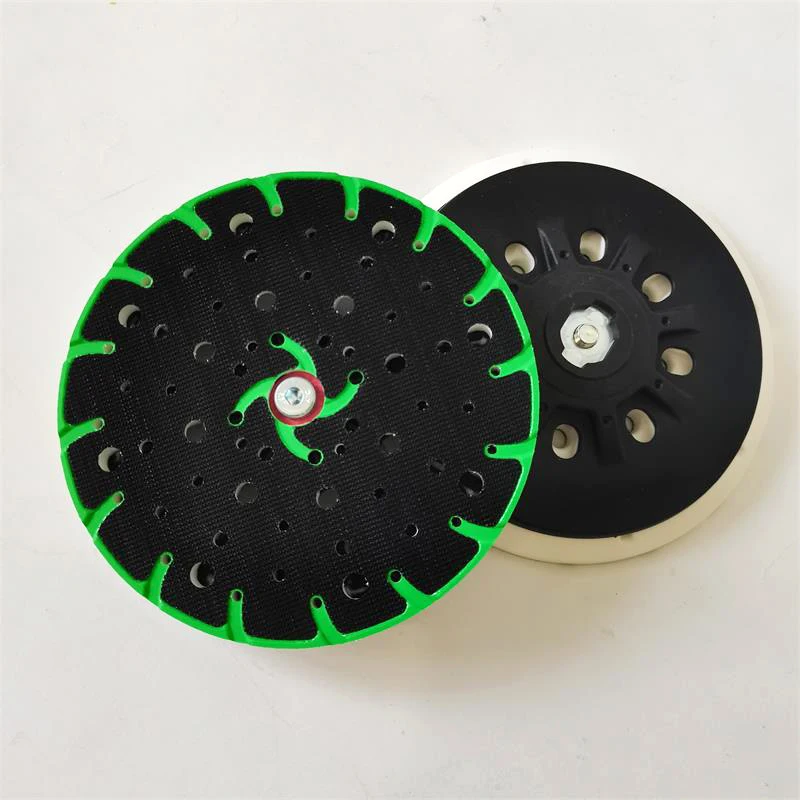 Electric Dry Mill Grinding Head Grinding Disc Circular Grinding Pad Square Tray Sandpaper Self-adhesive Base Barbed Grinding Dis