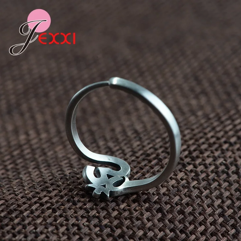 Buddhism Indian Yoga Om Finger Rings for Women 925 Sterling Silver Mandala Gothic Talisman Amulet Casual Ring Jewelry Gift