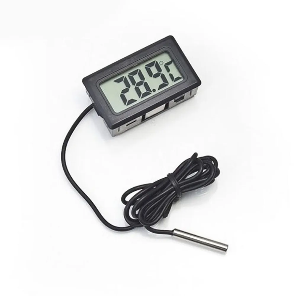 Hot Waterproof LCD Digital Thermometer Aquarium Electronic Precision Fish Tank Temperature Measuring Tool with Probe