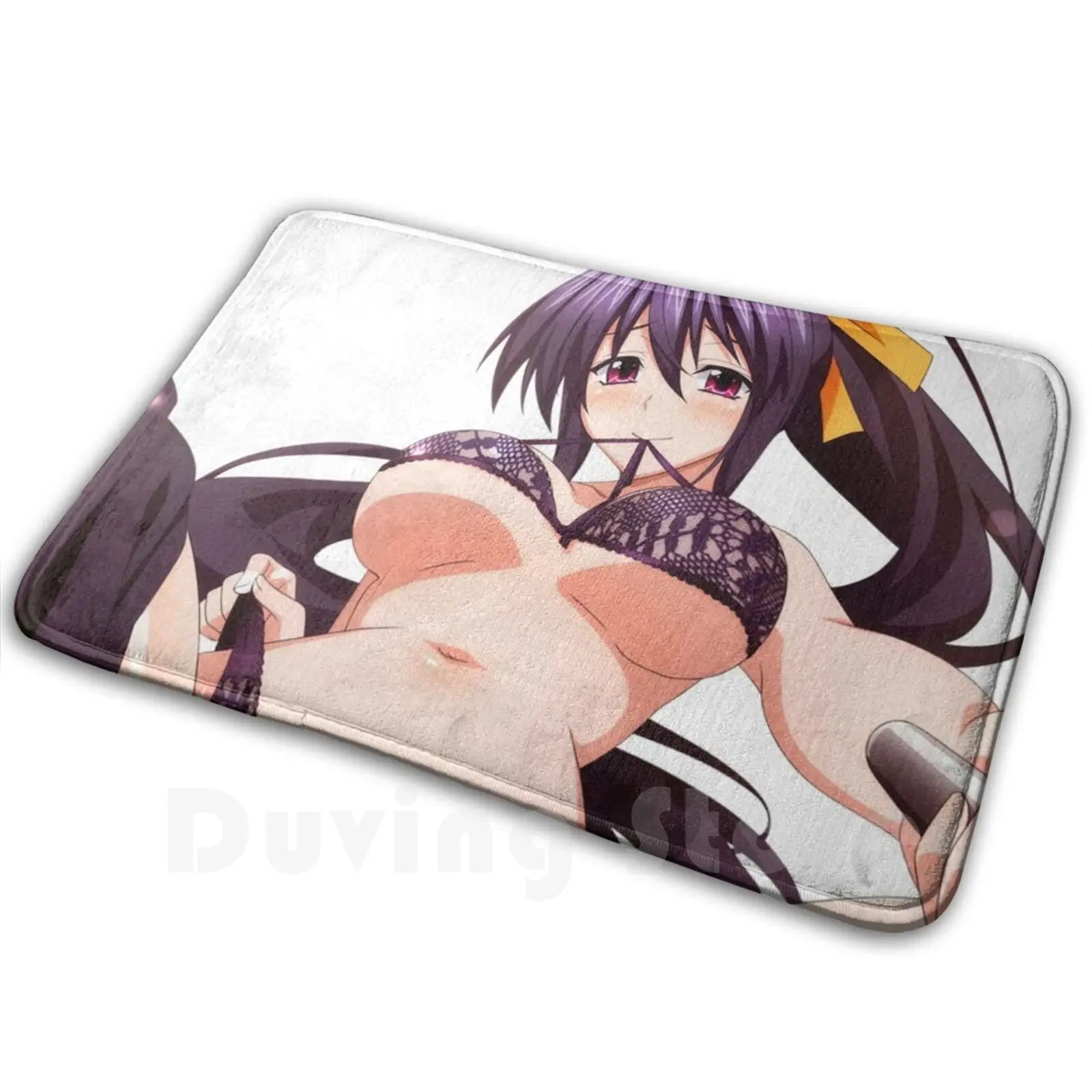 Himejima Akeno Lewd | High School Dxd Hentai Carpet Mat Rug Cushion Soft Rias Gremory Highschool Dxd High School Dxd