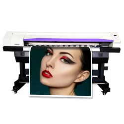 1440dpi Large Format plotter Digital Vinyl Banner printing machine Poster printer 1.6m Inkjet Eco Solvent printer