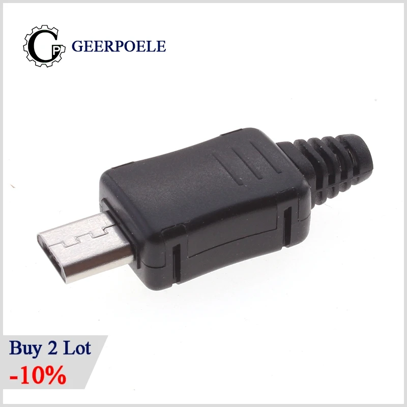 Conector Micro Usb Pcb, Conector de Enchufe macho, Conector electrónico no definido, Kit de Enchufe Konektor