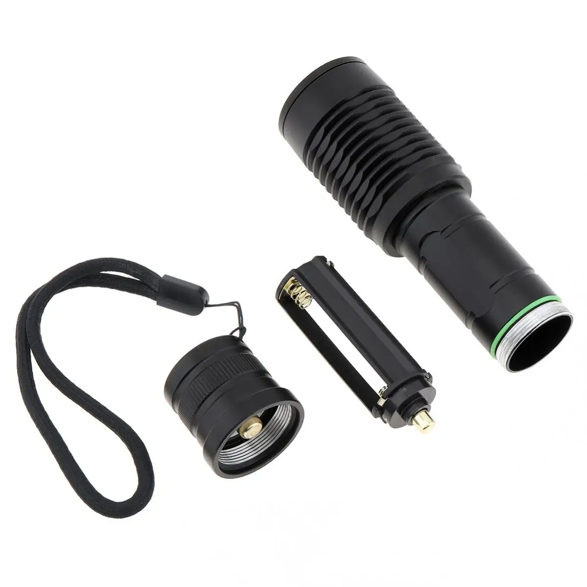 E7 4000 lumens White Red Green Infrared Light Zoomable LED Light 850nm LED Range Radiation Flashlight for Hunting and Fishing