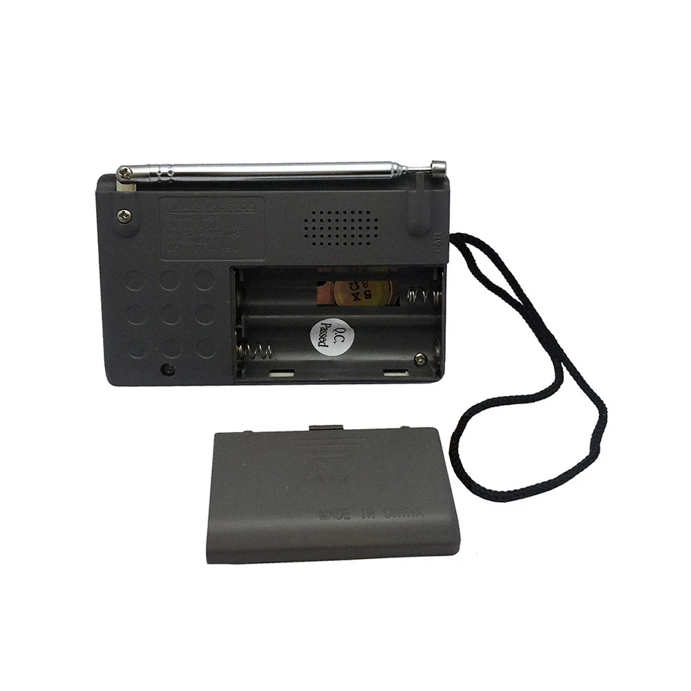 BC-R119 AM/FM модное радио многофункциональное мини карманное AM/FM радио Динамик Приемник телескопическая антенна радиоприемник