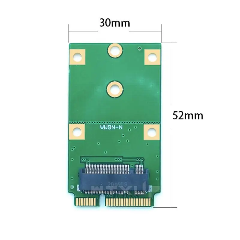 For 2230 2242 M2 SSD MSATA Mini PCI-E 3.0 SSD To NGFF M.2 SATA Interface Adapter Card MINI PCIE Adapter Converter Card New