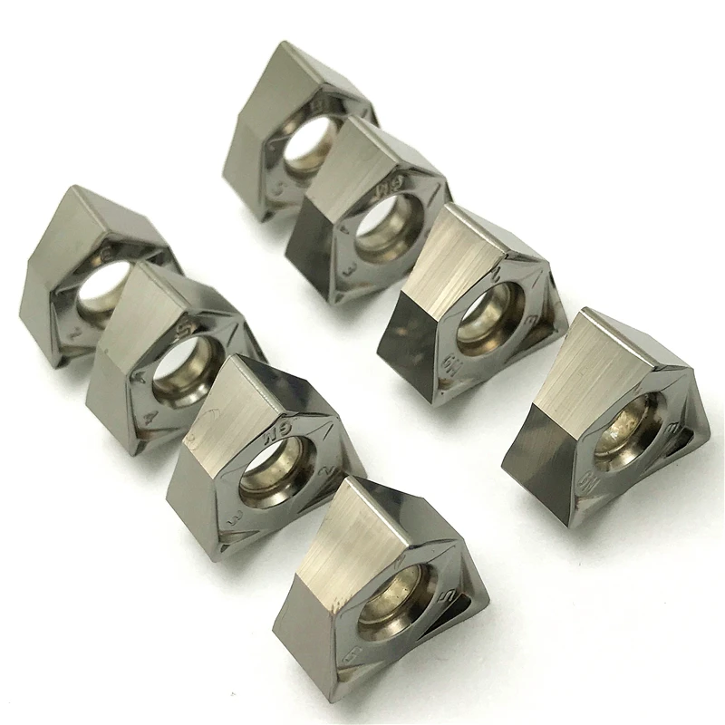 WNMU040304 WNMG060408 WNMU080608 Milling Indexable Insert Right Angle Fast Feed Turning Tool Copper Aluminum Processing
