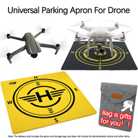 For DJI FPV Combo Drone MAVIC Air 2S Mini Pro Phantom 4 Spark FIMI Foldable Parking Apron 43cm Universal Landing Pad Accessories