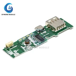 USB 5V 1A Power Bank Charger Module Step Up Circuit PCB Board For 18650 Lithium Battery Mobile Phone Charging