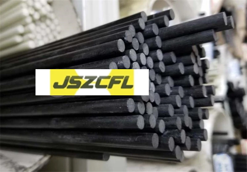 2pcs black glass fiber Rod 8mm/8.5mm/9.5mm/10mm/12mm/12.7mm/15mm/16mm/20mm/25mm Fiberglass rod Lenght 500mm