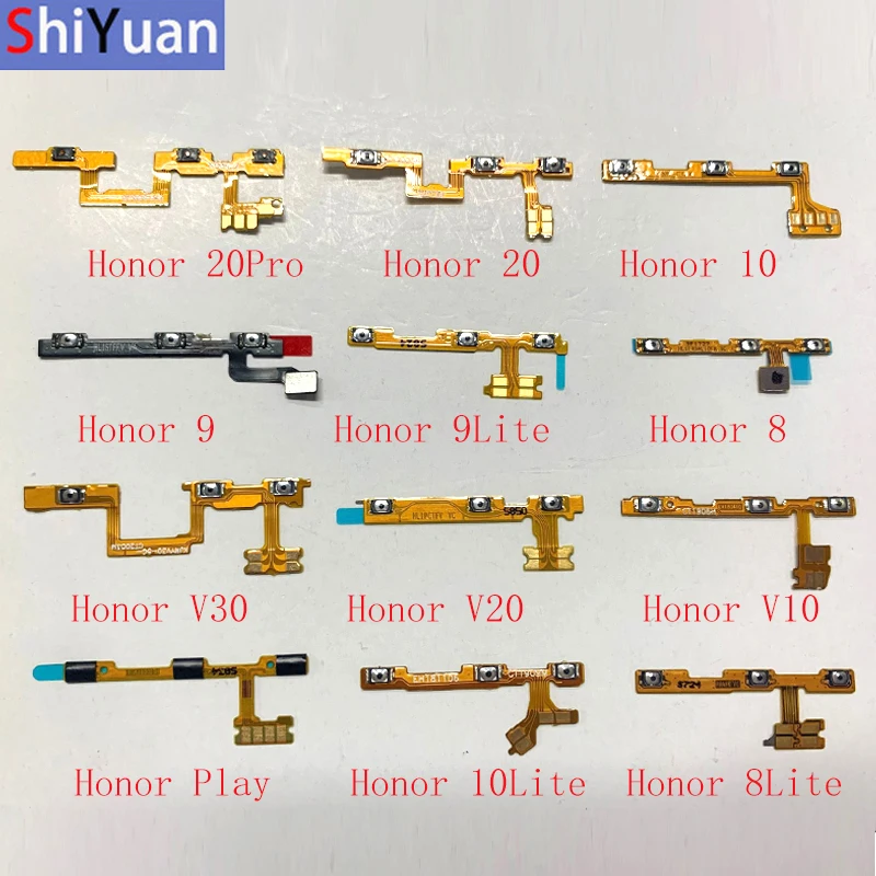 

Power Volume Button Flex For Huawei Honor 20 20Pro 10 10Lite 9 8 8Lite 10 Play Honor V10 V20 V30 honor 8X 8C 7A 5X Power Flex