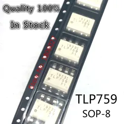 10PCS/LOT   TLP759 TLP759F SOP-8 optocouple new imported original