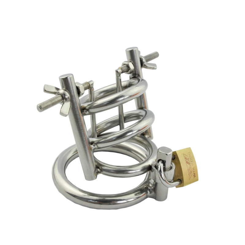 

Chaste Bird Stainless Steel Male Chastity Device with Urinary Plug,Cock Cage,Chastity Belt,Penis Ring,Virginity Lock A148