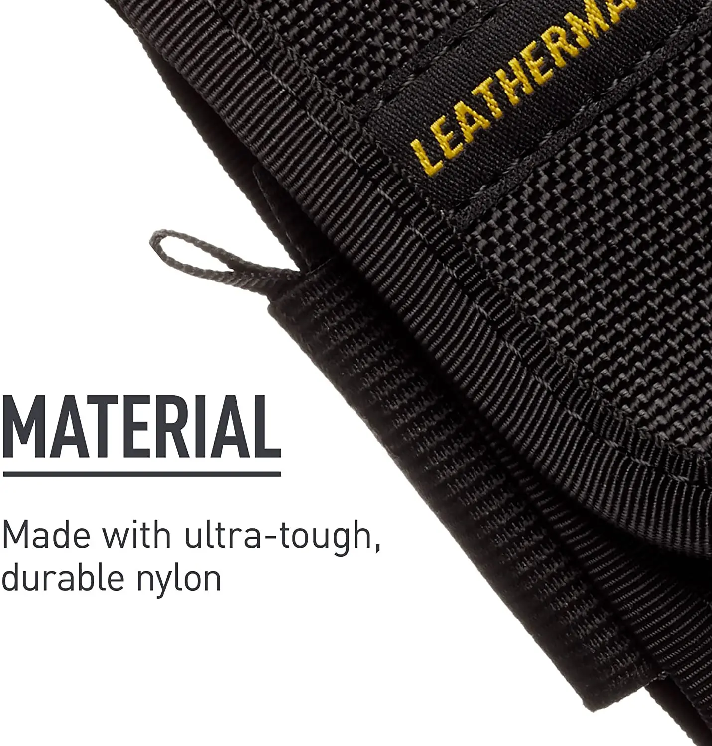LEATHERMAN-Стандартный нейлоновый футляр с карманами для волновой зарядки sidekбык, подходит для 4-дюймовых инструментов-черный