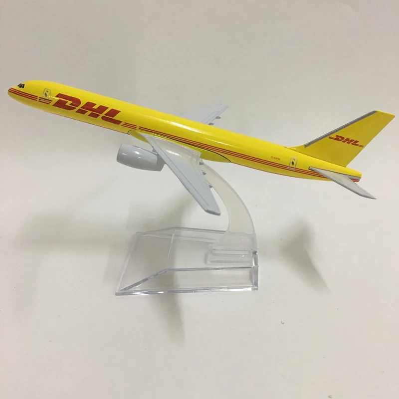 16 センチメートル飛行機モデル DHL ボーイング B757 UPS ボーイング