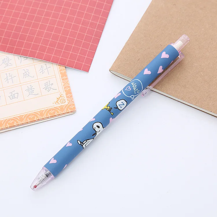 40pcs Cute Press Gel Pen Creative Stationery Student Pen Gao Yan Duty Department Press Pen Gel Pens