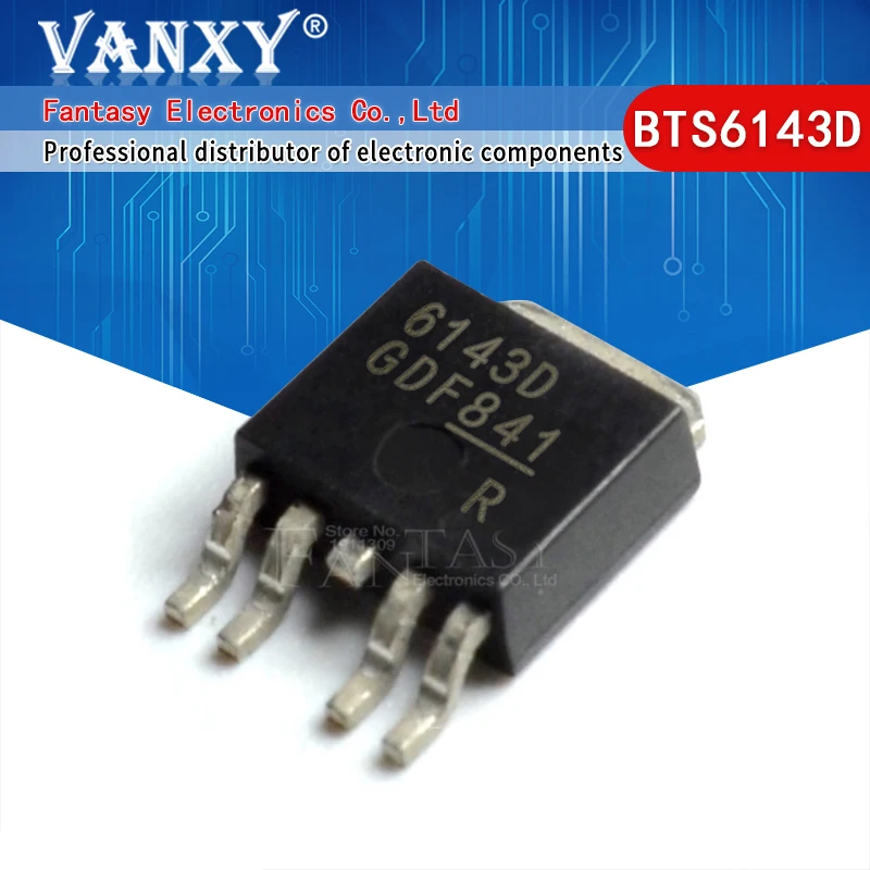 10pcs BTS6143D TO252-5 6143D TO252 BTS6143 TO-252