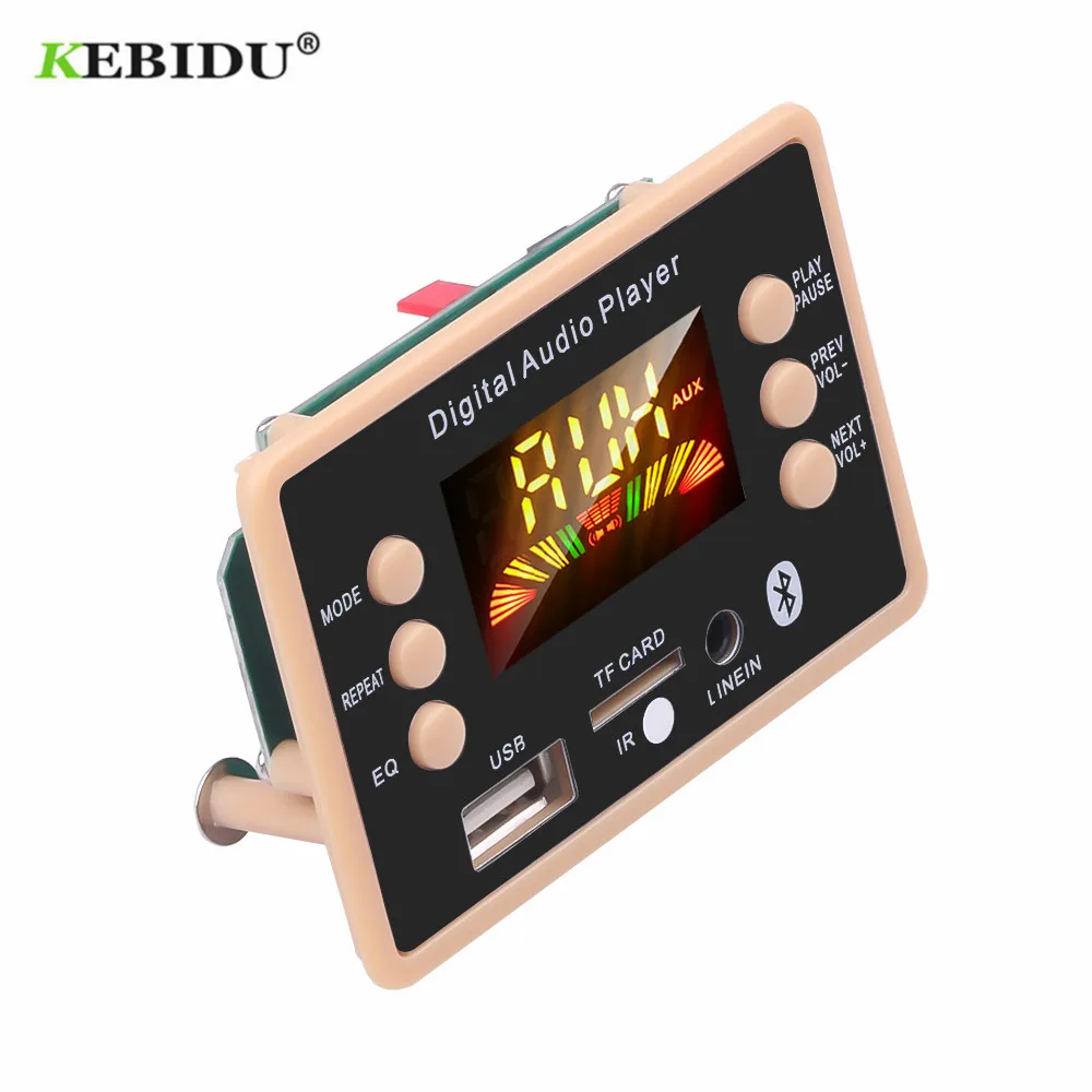 Bluetooth 5.0 MP3 Decoder Decoding Board Module 5 v 12v Car USB MP3 Player WMA WAV TF Card Slot / USB / FM Remote Board Module