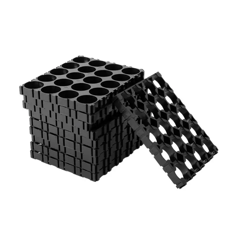 10 sztuk 4x5 uchwyt 18650 ogniwo litowe pojemnik na baterie zestaw akumulatorów uchwyt z tworzywa sztucznego uchwyt do DIY 18650