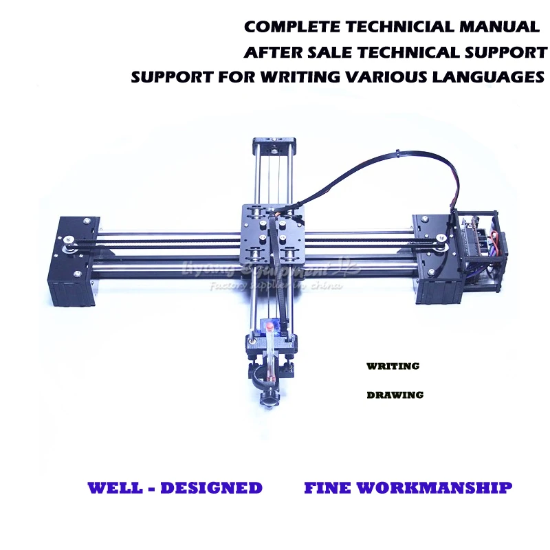 Imagem -02 - Precisão Drawbot Caneta Desenho Robô Máquina Faça Você Mesmo xy Plotter Corexy Inteligente Xy-plotter Cnc Alta