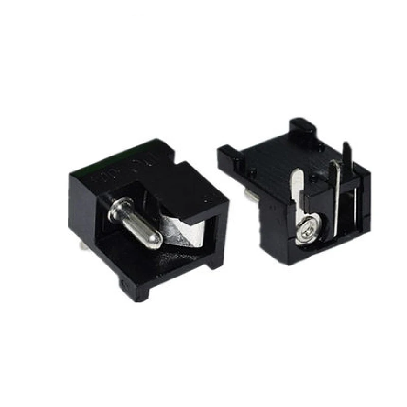 10 sztuk DC-004 gniazdo zasilania łącznik zasilania siła żeńska podłączyć Jack 5.5x2.1mm 3pin DC004