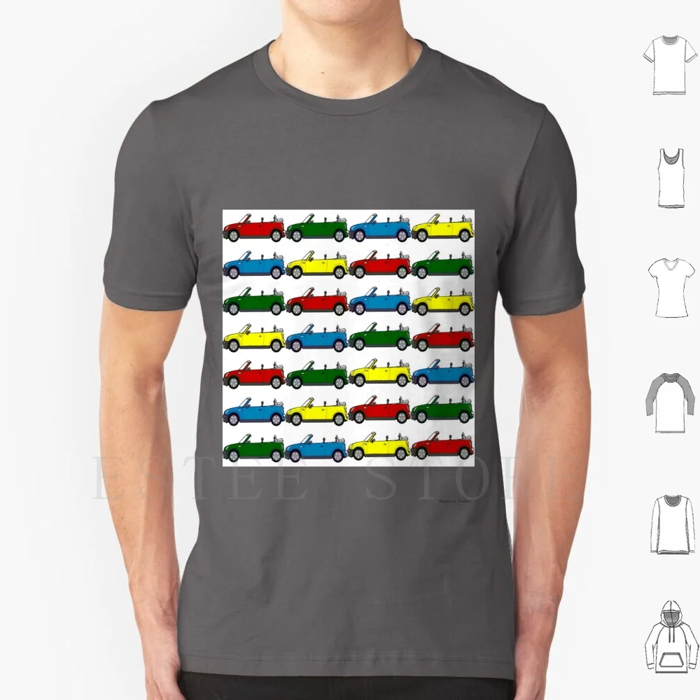 T Shirt Print Cotton Mini Cooper New Car One Vehicle Transport Summer