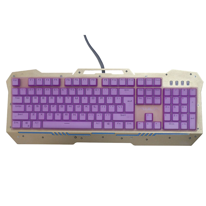 Keyboard Protection for Second-generation Mechanical Keyboard Film F2008 F2010 Silicone 104-key Keyboard Sticker Dust Cover