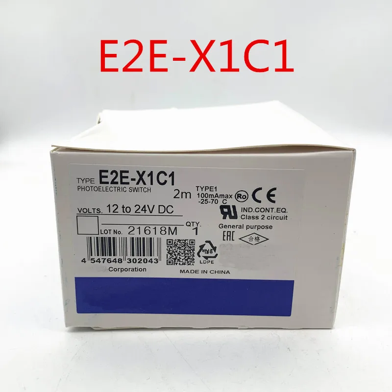 2 pces E2E-X1C1 E2E-X1B1 E2E-CR8C1 E2E-CR8B1 interruptor sensor novo de alta qualidade