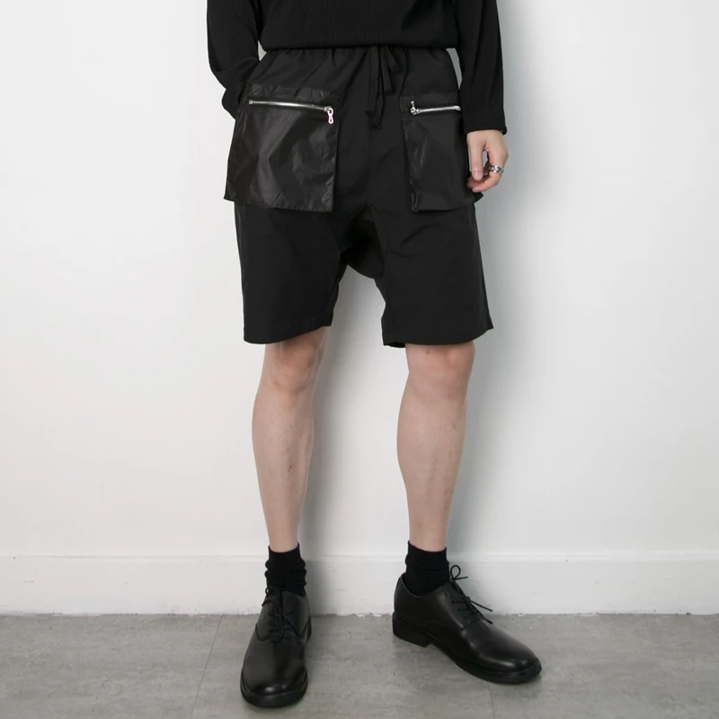 Mannen Zomer Dark Cargo Trend Losse Casual Shorts Harlem Broek Harembroek Mode Gaat Met Alles