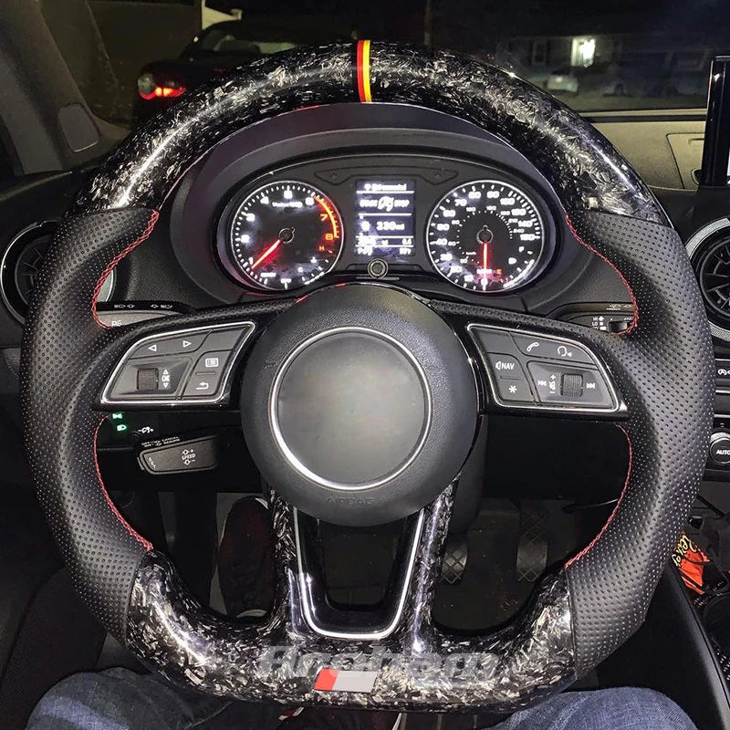 

Customize Forging Carbon Fiber Steering Wheel For A3 A4 8W S4 RS4 A5 8W S5 2015 2016 2017 2018 2019 2021