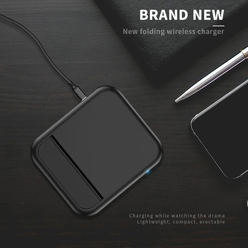 Wireless 10 W Charger Wireless Adapter Bracket Charged Horizontally and Vertically Mini Safe Wireless Accessories