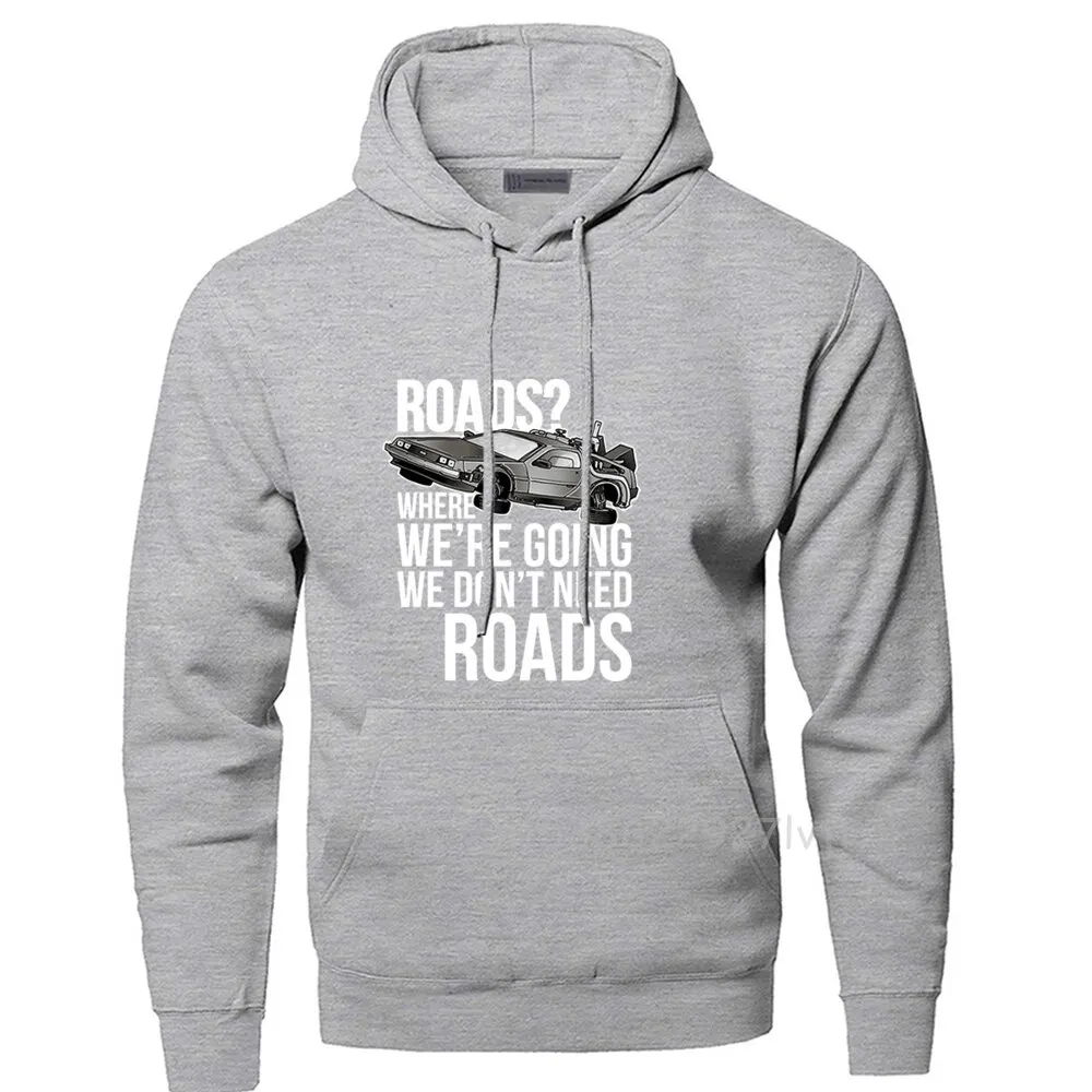 

Back To The Future Martt Powered Car Winter Warm Hoodies Top Men Casual Hoodie Pullover Funny Priented Sweatshirt