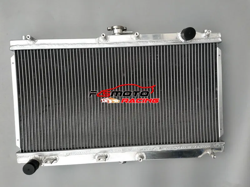 52 mm Aluminum Radiator & Fan Cooling FOR Mazda MX5 MX-5 Miata NB MT 1.6/1.8L L4 engine 1998-2005 KIT