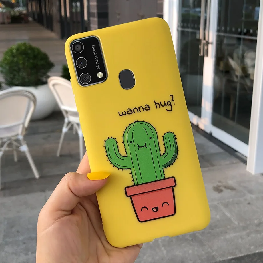 Cute Cartoon Case For Samsung Galaxy M51 M31 M21 M31S M21S M30S M12 Case Candy Colorful Anime Painting Silicone Cover Case Funda - náhled 3