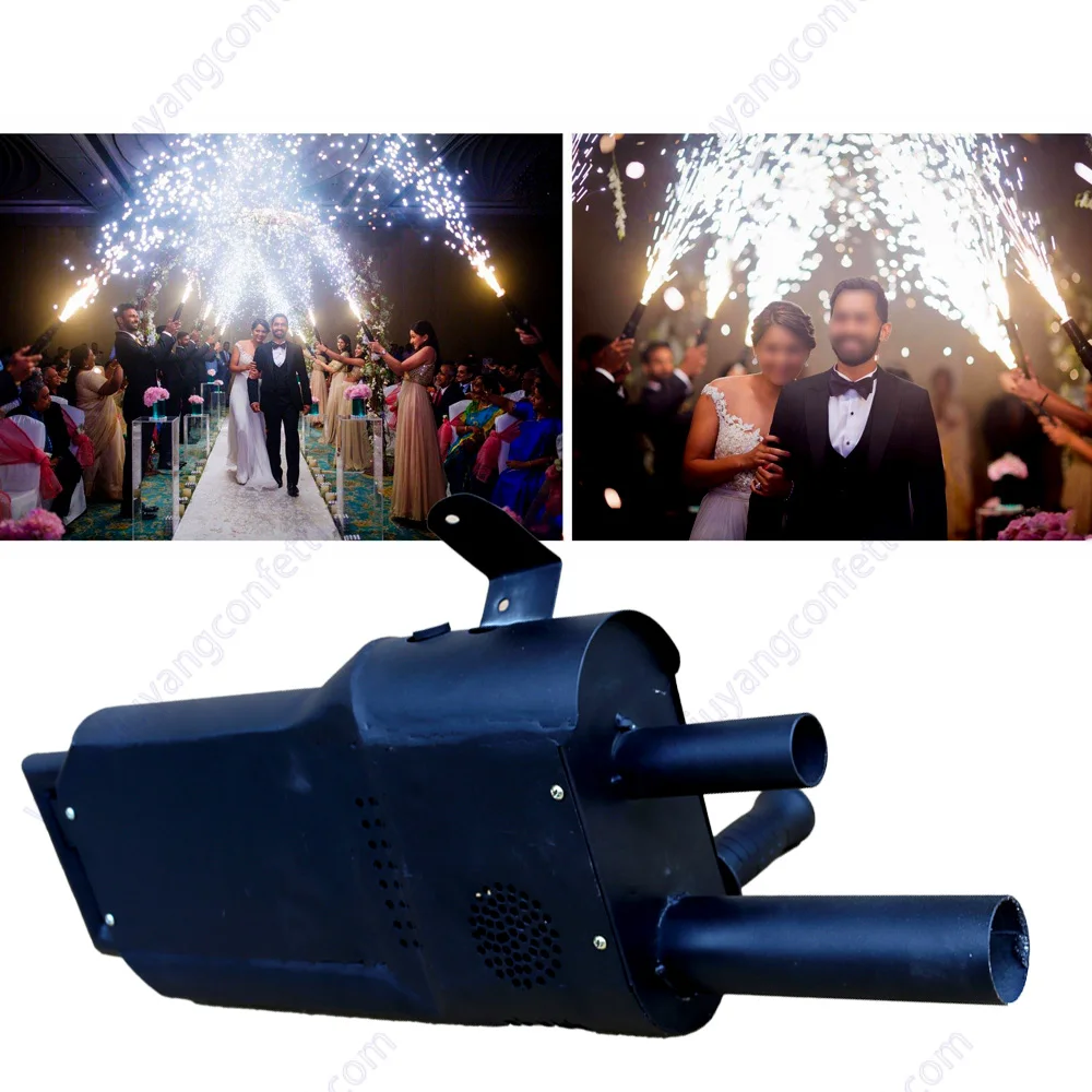 Indoor Spark Gun Fountain Electric Sparkler Bridal Birthday Party Grad Anniversary Openning Disco Club Dj Machine Fireworks Fx