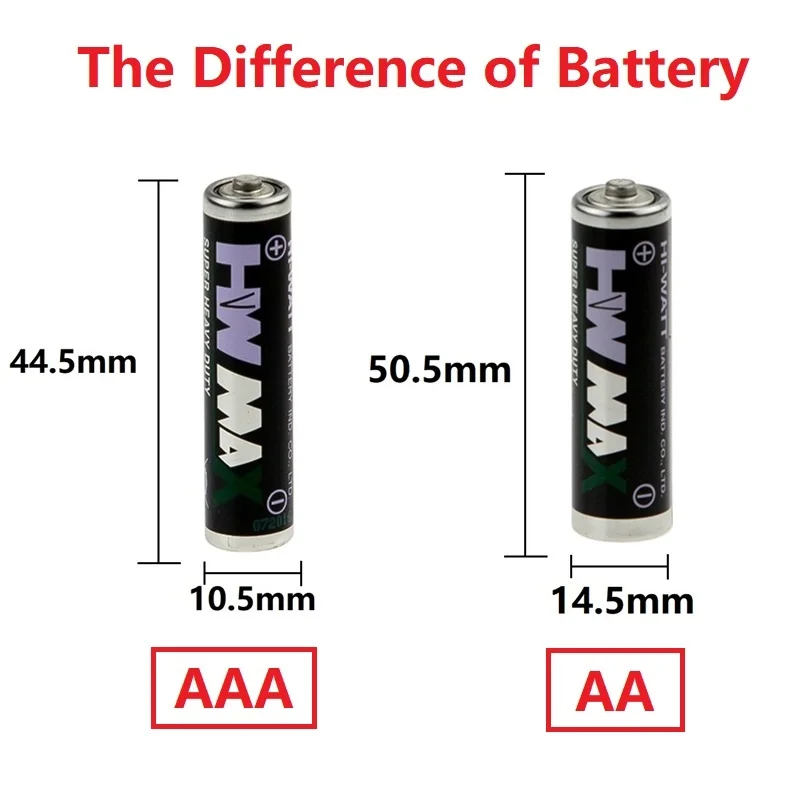 Pilas AA R6P zinc-carbon 1,5V – Para juguetes y calculadoras - imagen 4