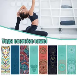 30*100cm Yoga Exercise Towel Quick Dry Yoga Studio Travel Fitness Cover Sports Yoga Quick-drying Towel Non-slip Towels