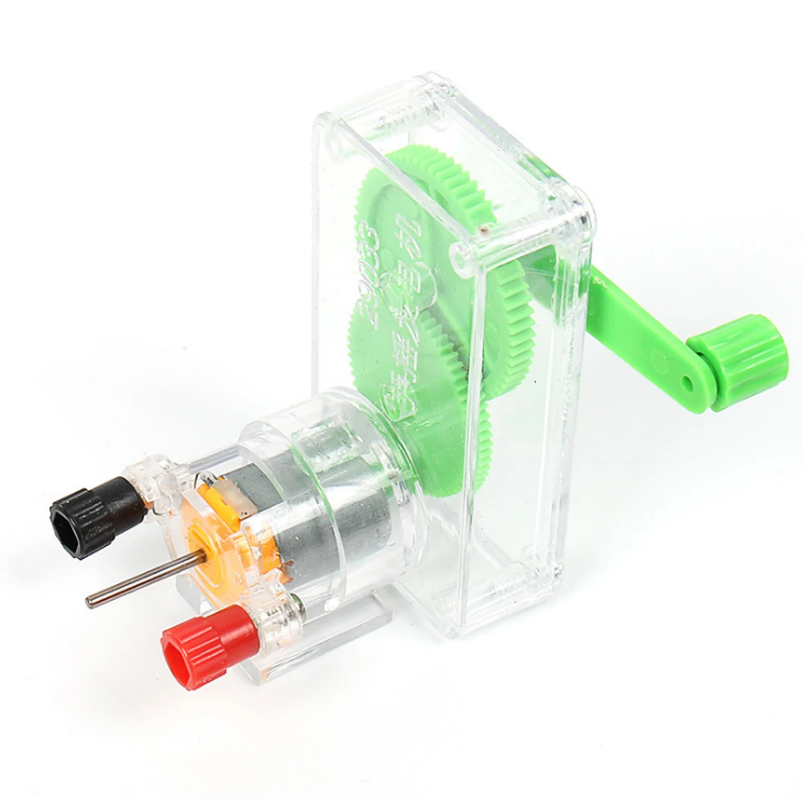 DIY Hand Crank DC Generator Model Fan Kit for physical Science and education experimental Experiment Education Kids Toy New