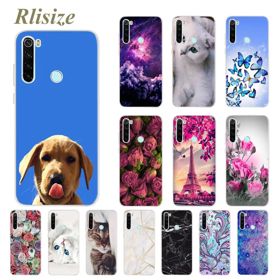 Cool 3D Printing Case For Xiaomi Redmi Note 8t 8 T Cover 6.3\'\' Soft Silicone Phone Case For Xiaomi Redmi Note 8 Pro Note8t Coque