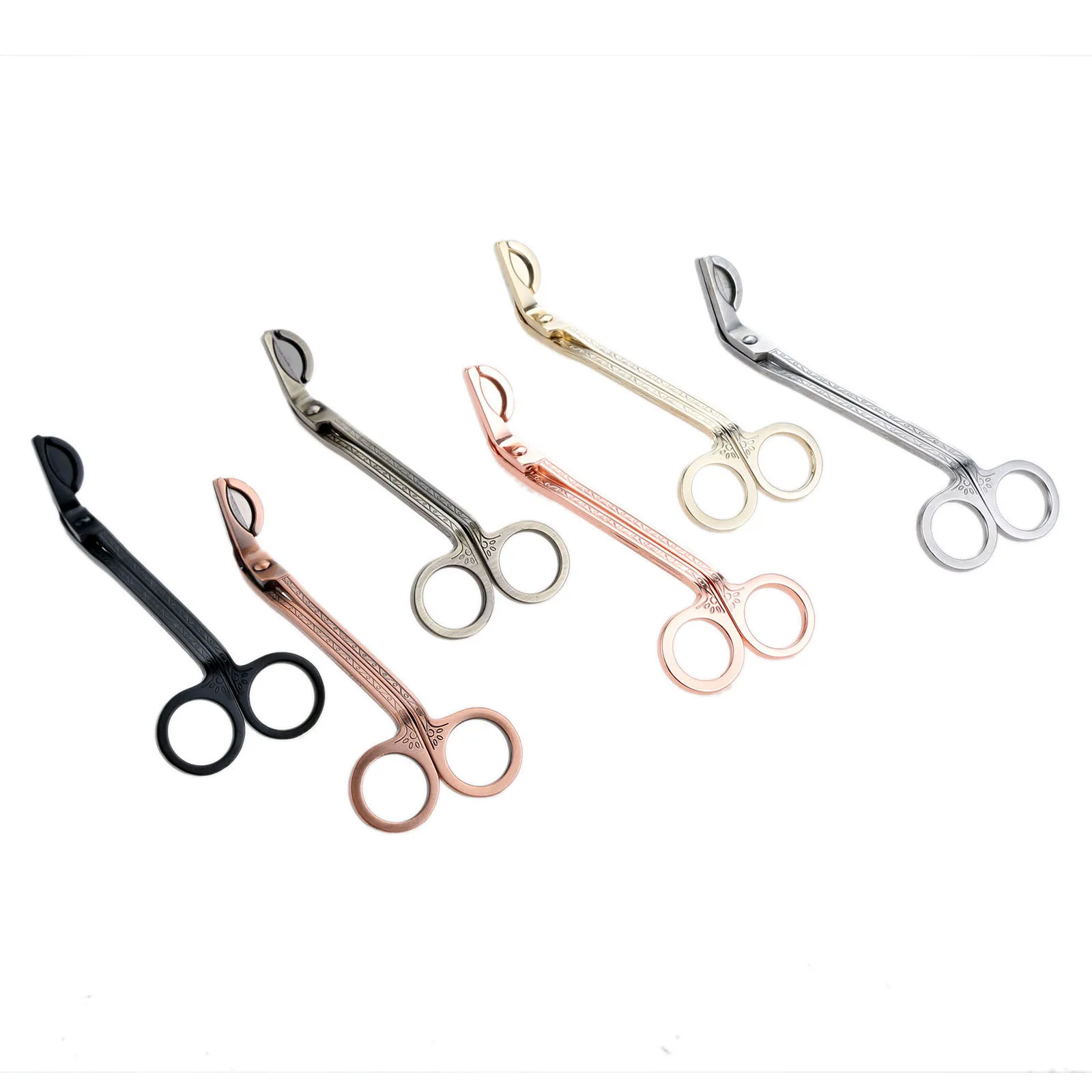 1Pc Candle Wick Trimmer Stainless Steel Candle Oil Wick Lamps Trimmer Scissors Cutter Snuffer Tool Candle Accessories 180*57mm