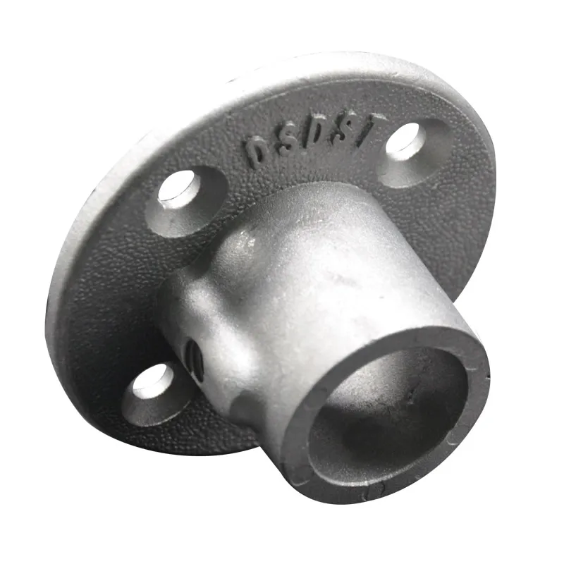 Aluminum alloy pipe quick connector,flange ,for 25mm diameter tube,no rust,DIY hanger fastener,Industrial artwork