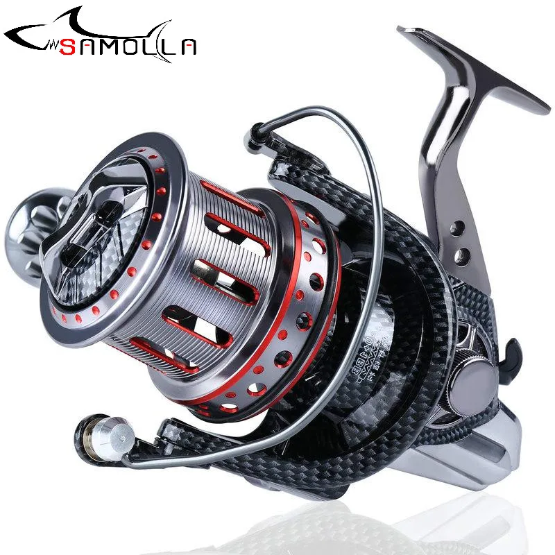 Carrete de Pesca Giratorio con Rodamientos Bola Drag 12-18kg Novedad - imagen 5