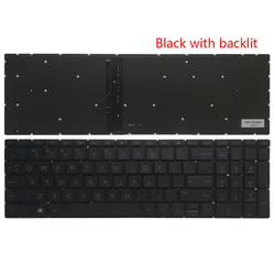 NEW US Laptop keyboard For HP Pavilion X360 15-DQ 15T-DQ TPN-W140 ZBook 15v G5 TPN-C134 ZHAN 99 G1