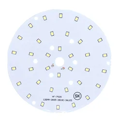 10pcs LED Bulb 3W 5W 7W 9W 12W 15W 18W SMD2835 300mA Epistar Bead Round PCB Light for Downlight cold white Lighting Spotlight