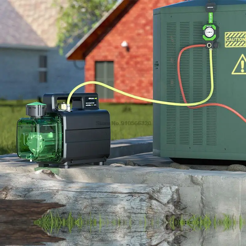 Pompa per vuoto F1 installazione e manutenzione dell'aria condizionata pompa dell'aria filtro di aspirazione sperimentale portatile pompa per vuoto 1L/S